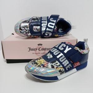 Juicy Couture Blane Splatter Slip On Sneaker Shoes 6.5 New